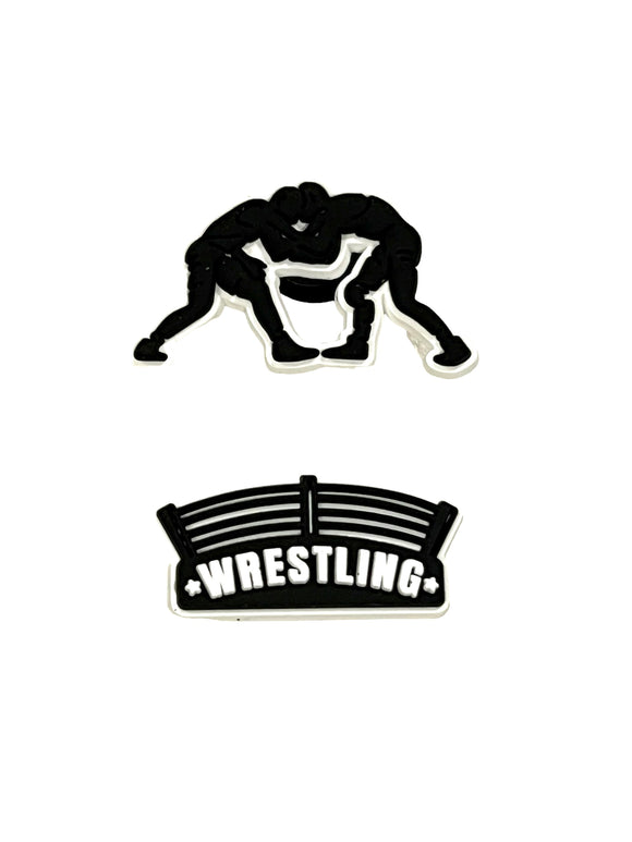 Wrestling Shoe Charm Set