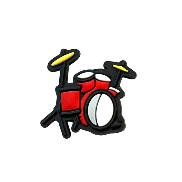 Drum Set Shoe Charm