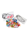 Girl Theme Shoe Charm Party Favor Pack 36 Charms