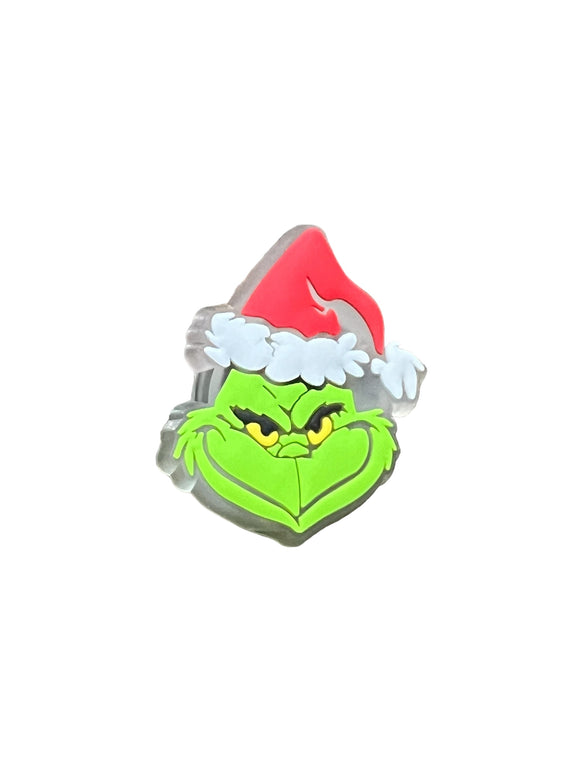 Grinch LED Blinking Shoe Charm