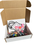 Girl Theme Shoe Charm Party Favor Pack 36 Charms