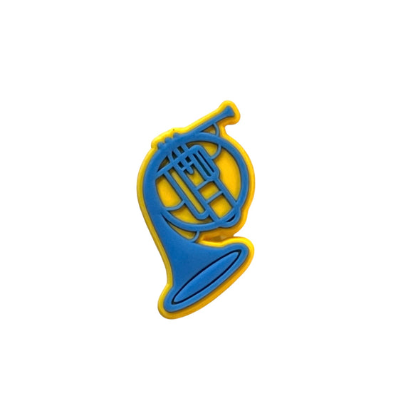 French Horn Shoe Charm