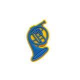 French Horn Shoe Charm