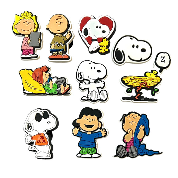 Peanuts Snoopy Shoe Charm Set
