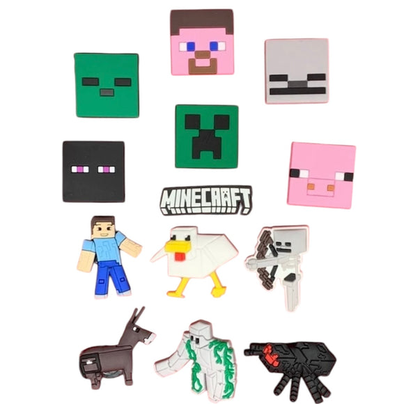 Minecraft Shoe Charm Set