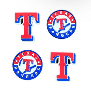 Texas Rangers Shoe Charm Set