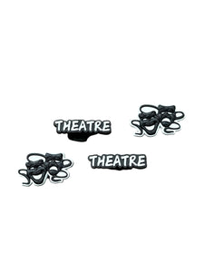 Theatre Theater Shoe Charm Set