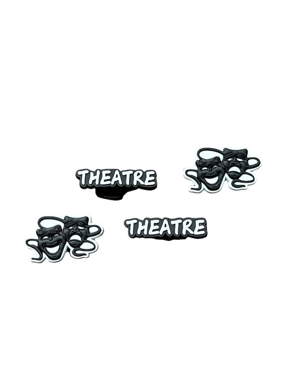 Theatre Theater Shoe Charm Set