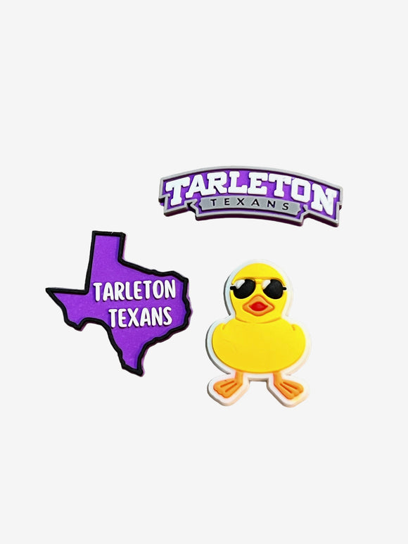 Tarleton State University Oscar P Shoe Charm Set