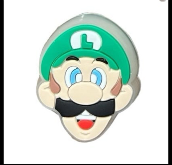 Luigi Super Mario LED Blinking Shoe Charm