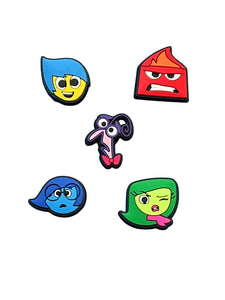 Inside Out Shoe Charm Set