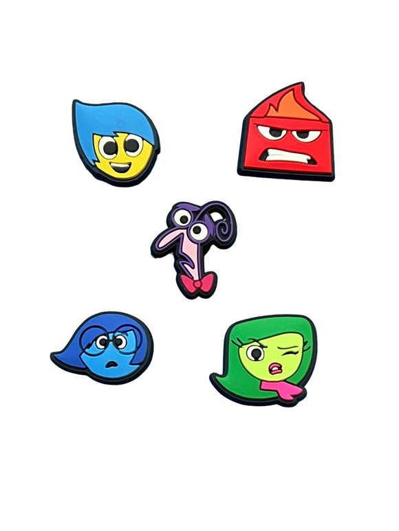 Inside Out Shoe Charm Set