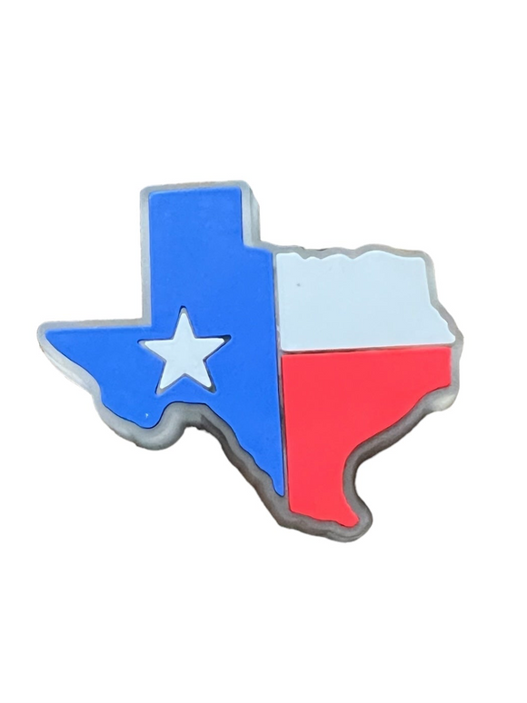 Texas LED Blinking Shoe Charm