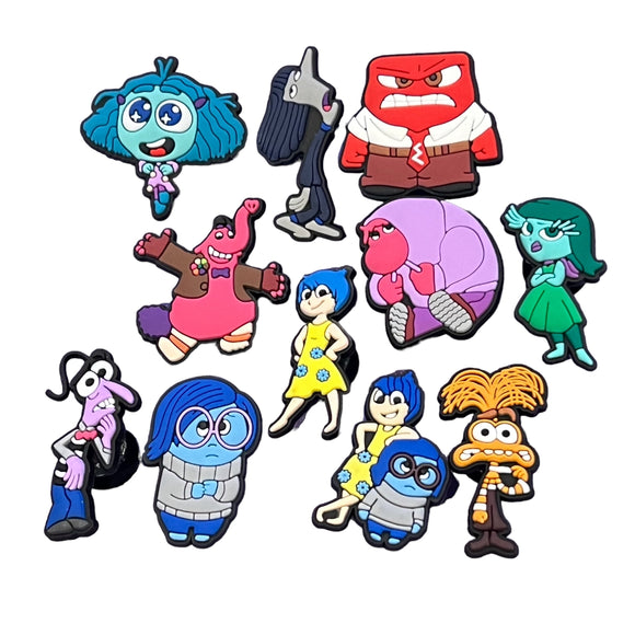 Inside Out 2 Shoe Charm Set