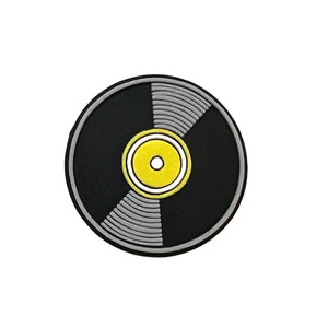 Vinyl Record Shoe Charm