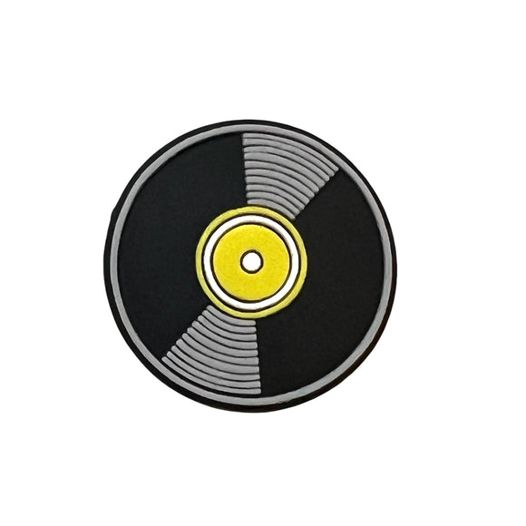 Vinyl Record Shoe Charm