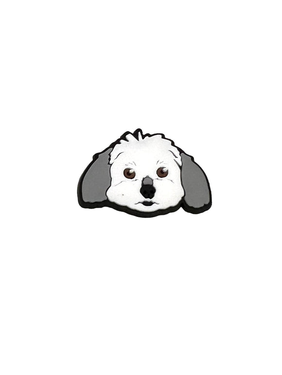 Shih Tzu Maltese Dog Shoe Charm
