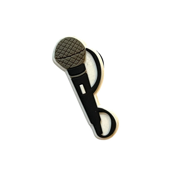 Microphone Shoe Charm