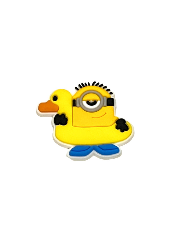 Minion with Duck Float Shoe Charm