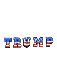 Trump Patriotic Shoe Charm Set