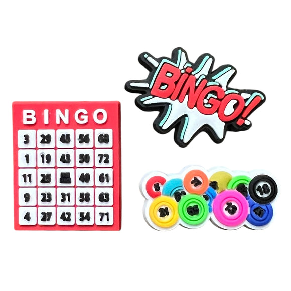 Bingo Shoe Charm Set