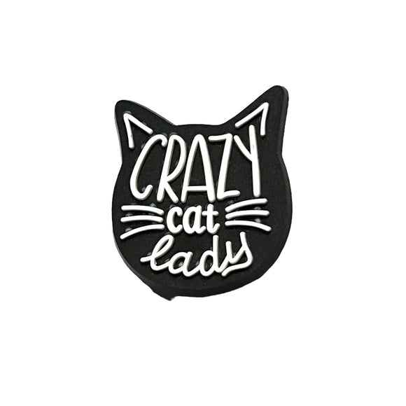 Crazy Cat Lady Shoe Charm