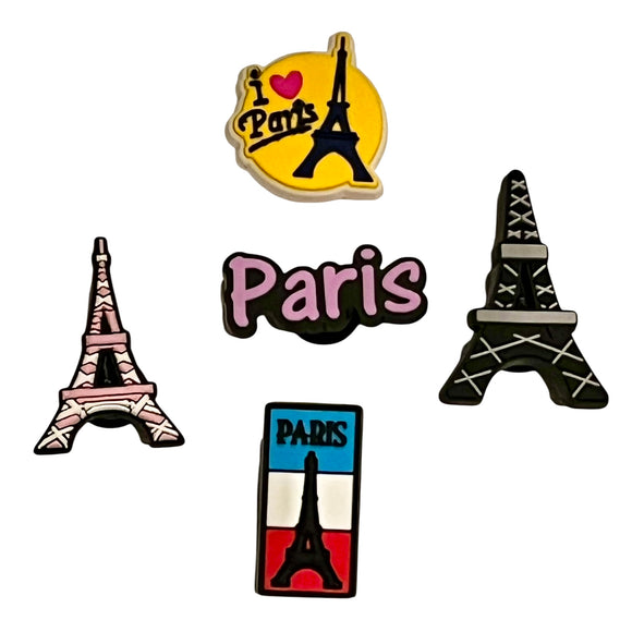 Paris Shoe Charm Set