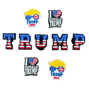 Trump 2024 Shoe Charm Set