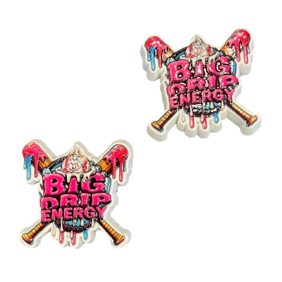 Big Drip Energy Baseball Shoe Charms
