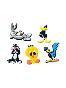 Looney Tunes Character Shoe Charm Set