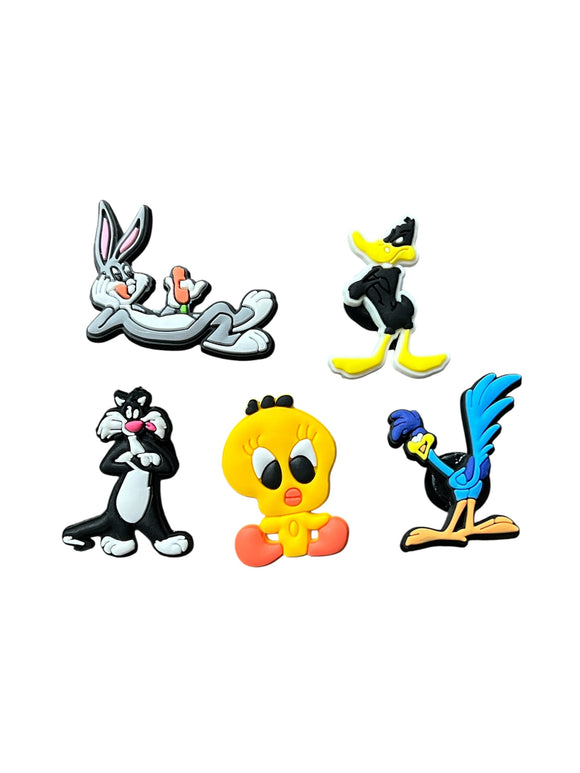Looney Tunes Character Shoe Charm Set