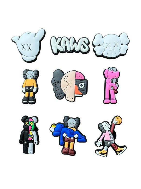 Kaws Shoe Charm Set