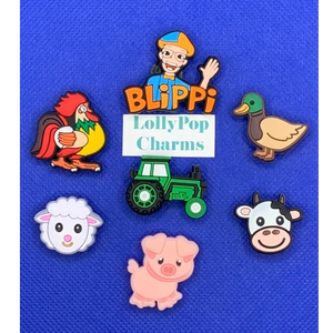 Blippi Farm Theme Charm Set