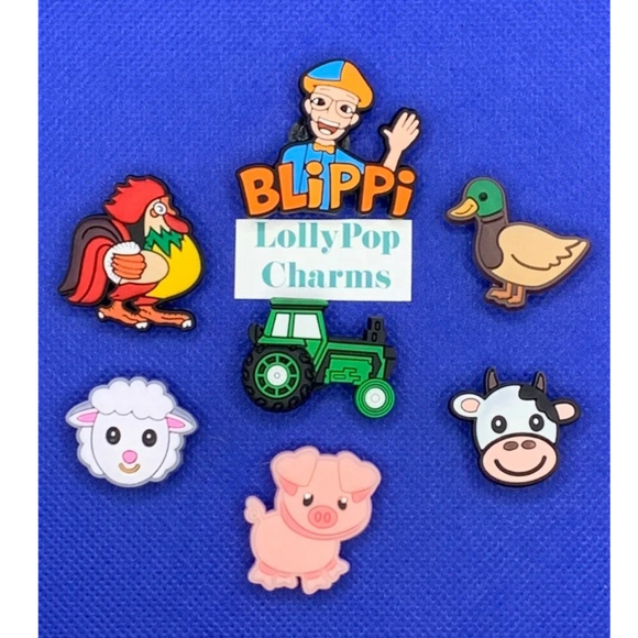Blippi Farm Theme Charm Set