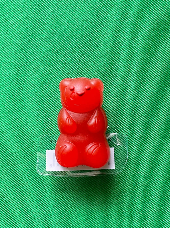Red Candy Bear Charm with tag