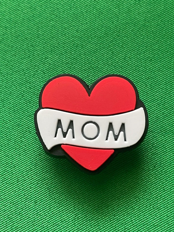 Heart Mom Charm