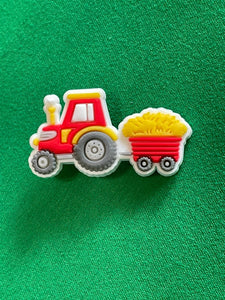 Red Tractor Charm