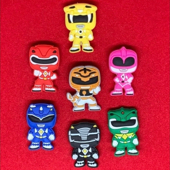 Power Rangers Charm Set