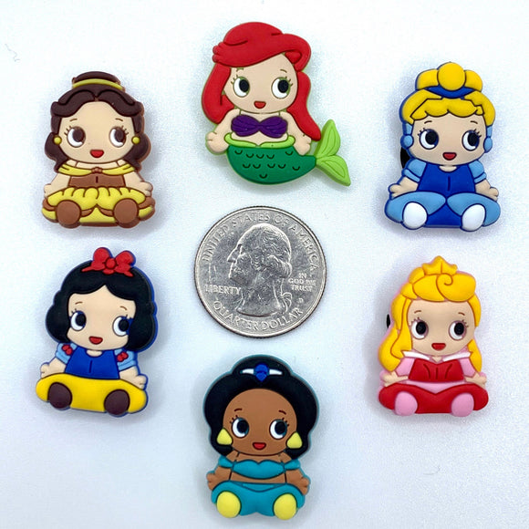 Toddler Baby Princesses Charm Set