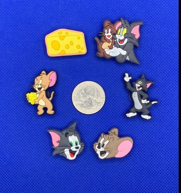 Tom and Jerry Charm Set
