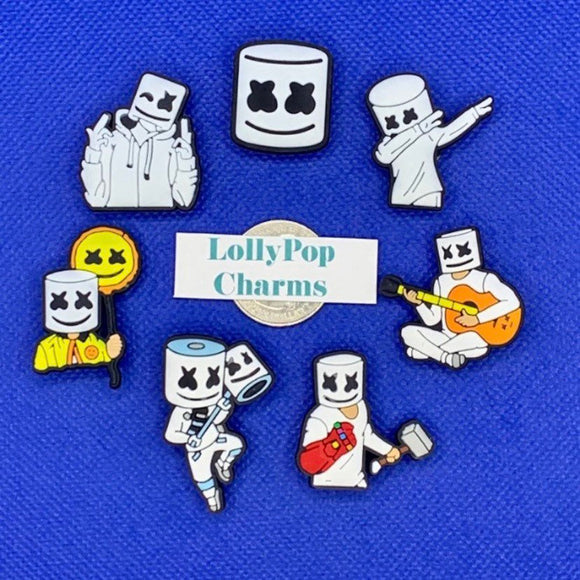 Marshmello Charm Set