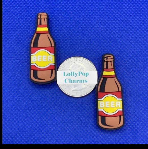 Set of Beer Bottle  Charms