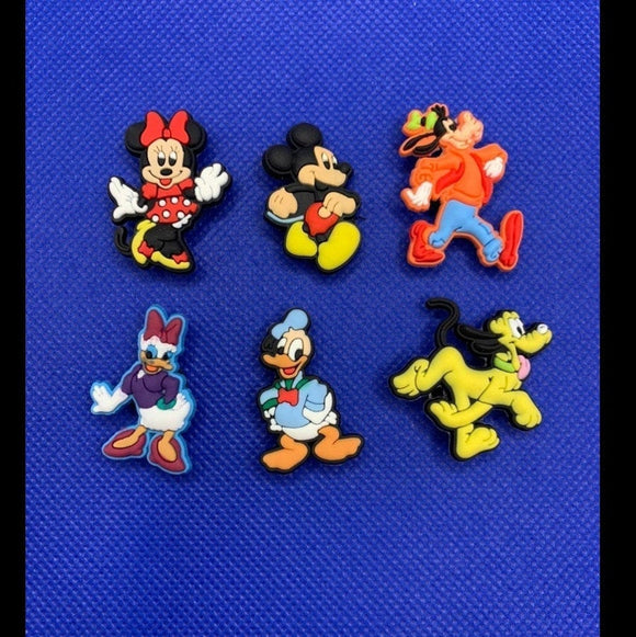6 PC Mickey Clubhouse Charm Set