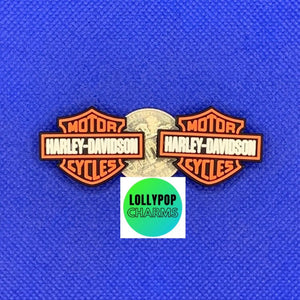 Harley Motorcycle Riding Theme Charm Set
