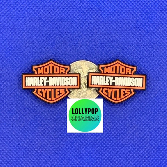 Harley Motorcycle Riding Theme Charm Set