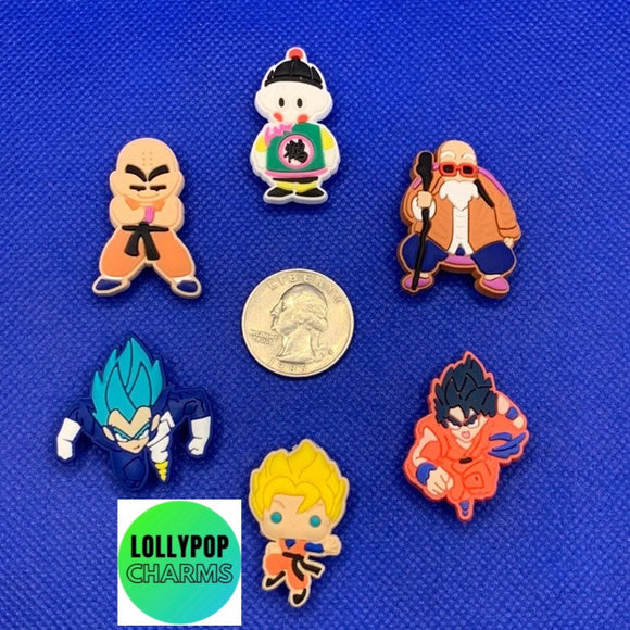 Anime Dragon Ball Z Charm Set