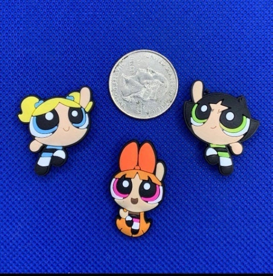 Powerpuff girl Charm Set crossing