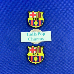 2 pc Soccer Charm Set