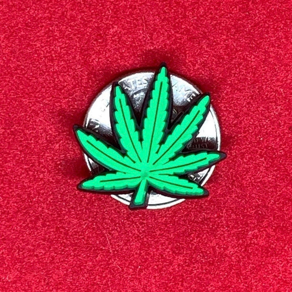 Marijuana Pot Leaf charm