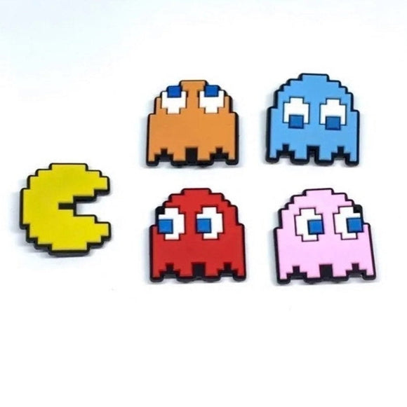 Pac Man Charm Set